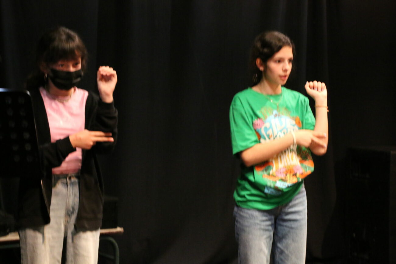 Atelier orchestre de joy Stick les 2 et 3 juin 2022 avec des quatrièmes